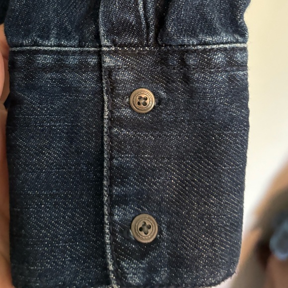 Free People Neapolitan Dreams Indigo Lace Up Denim Tunic Mini Dress‎ Size S - Picture 6 of 10